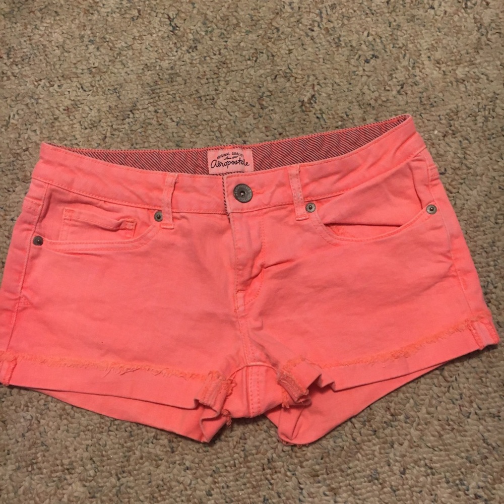 Orange Aeropostale shorts